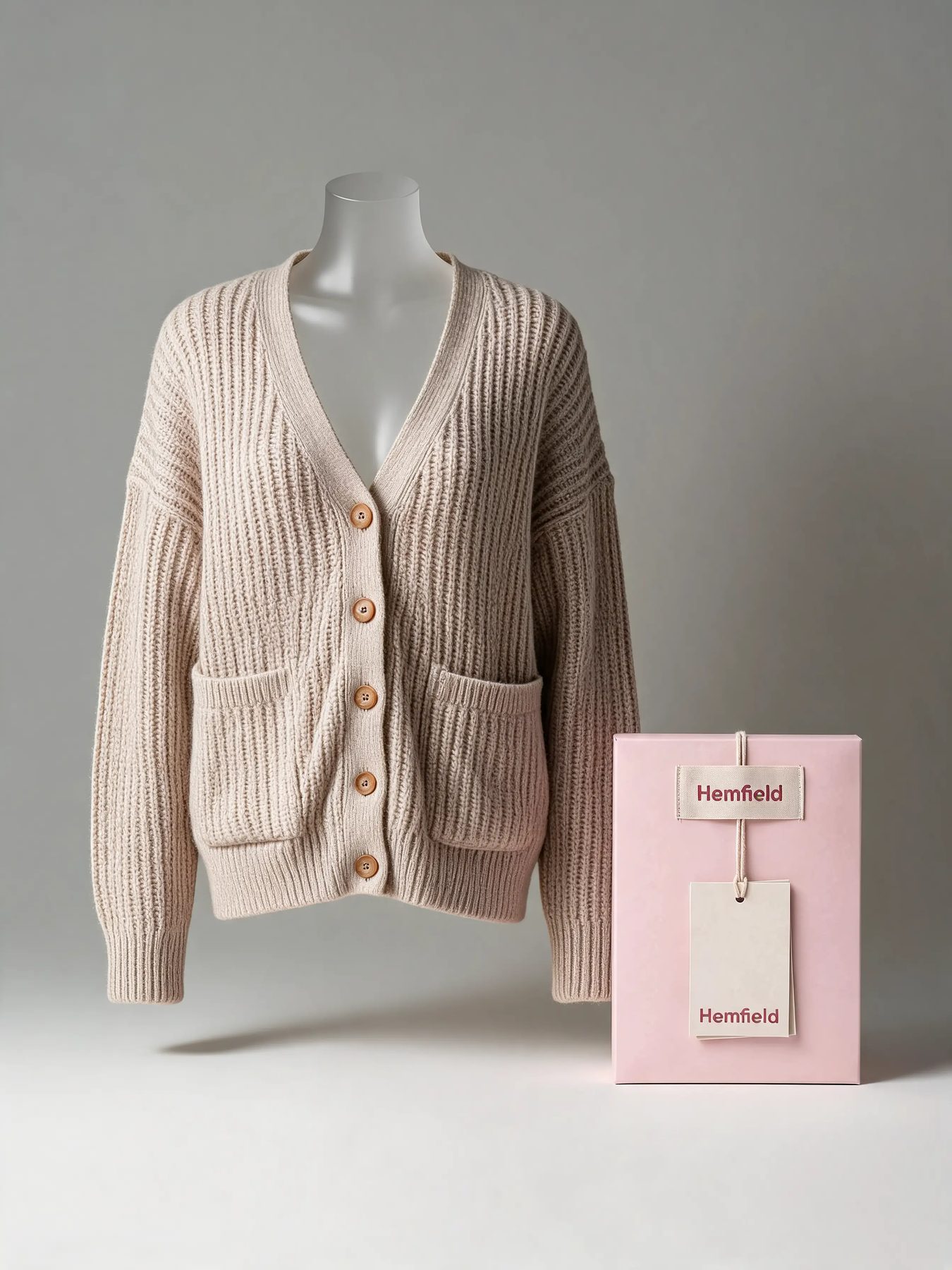 Fisherman Rib Cardigan