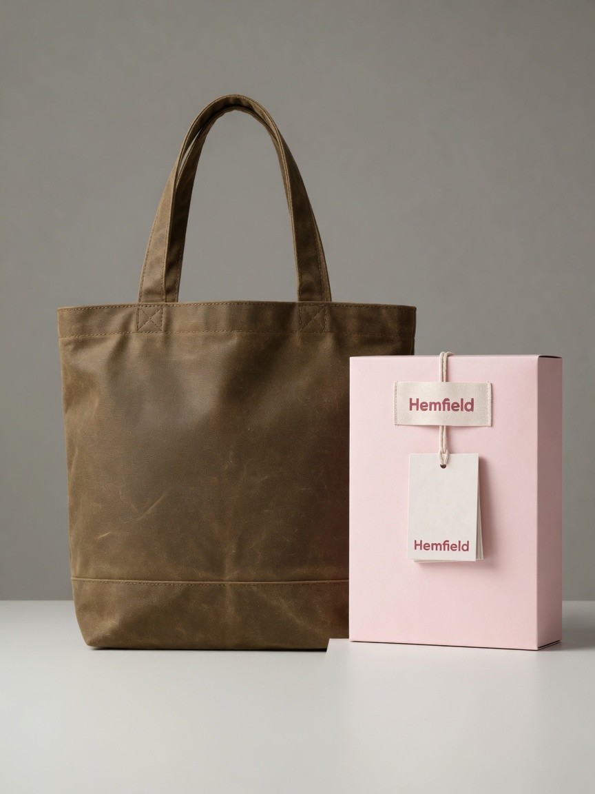 Waxed Cotton Tote